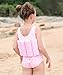 Floatation Swimwear Kids Swim Vests One Piece Swimsuits with Adjustable Buoyancy for 1-10 Years Baby Girls Boys Pool Beach