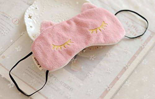 haojixing Helen Ou@ Ultra Cute Eyes Mask Cat Pattern Sleeping Eyeshade for Home and Travel