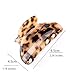 Prettyou Handmade Celluloid Acetate French Design Barrettes Tortoise Shell Claws Hair Claw Luxury Fashion Accessories Hair Clip for Women