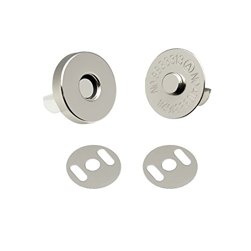 image for Hysagtek 40 Sets Magnetic Button Clasps Snaps Fastener Clasps DIY Craf