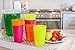 Azzurodirect 12oz Break-Resistant BPA-free Kids Plastic Tumbler, Set of 6 in 3 Assorted Colors