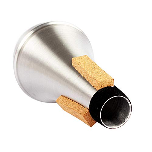 StyleZ Lightweight Aluminum Practice Trumpet Mute Silencer For Jazz Horn Instrusment Accessory - Thumbnail 2