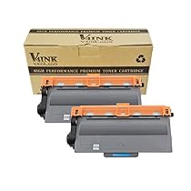 V4ink New High Yield Toner Cartridge compatible with Brother TN720/TN750 2 Pack