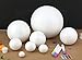 MT Products White Polystyrene Round Foam Balls 1.5