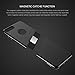 iPhone 7 Plus Case, Baseus Mystery Premium Shock Absorption TPU [Ultra Fiber] [Build-in Magnetic] [Slim Fit] Bumper Cushion Protective Cases Cover for iPhone 7 Plus 2016 (Black)