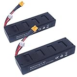 Wwman 2pcs 7.4v 1800mah 25C Li-poly Batteries for MJX B3 Bugs 3 RC Drone Spare Parts