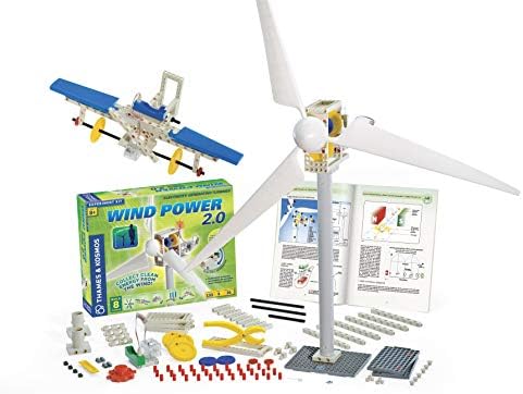 Thames Kosmos Wind Power 2 0 Science Experiment Kit Build Wind Powered Generators To Energize Electric Vehicles 3 Foot Tall Long Bladed Turbine Experiments In Renewable Energy Toys Games Amazon Com Thames Kosmos Wind Power 2 0 Science Experiment Kit Build Wind Powered Generators To Energize Electric Vehicles 3 Foot Tall Long Bladed Turbine Experiments In Renewable Energy Toys Games Amazon Com