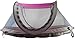 Baby Travel Bed, Travel Tent, Portable Folding Baby Bed, Mosquito Net Portable Baby Cots, Newborn Foldable Crib (Hot Pink) with UV Protection & Anchor Straps by Cobei Homegoods