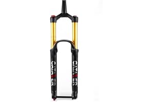 catazer 27.5/29er MTB Air Suspension Fork 170mm Travel, 110x15mm Boost Thru-Axle, 36mm Inner Tube, Tapered Hydraulic Lockout, Rebound Damping for AM/FR/DH (27.5er)