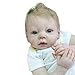 ✿Silicone Mould✿ Hstore, DIY Reborn Baby Silicone Mould 22'' Handmade Lifelike Newborn Silicone Vinyl Reborn Baby Doll Full Body Gifts US Stock