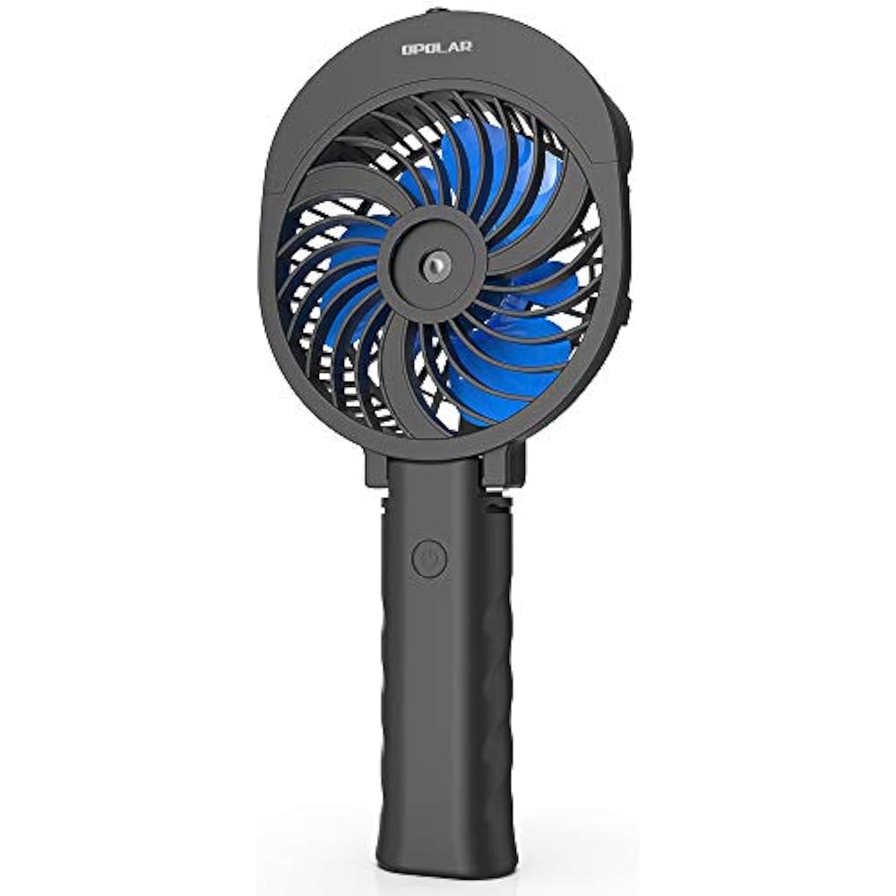 Handheld Personal Fans Misting Fan, 2600mAh Battery Operated Portable