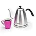 Aroma Housewares Professional AWK-210SB Electric Water Kettle, 1.0 liter, Sliver