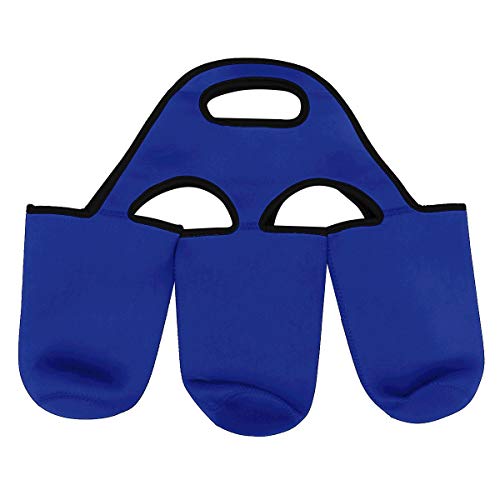 image for Freebily Neoprene Insulated Bottle Cup Holder Carrier Tote Bag for Car