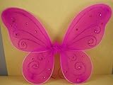 Fuchsia Butterfly Fairy Costume Wings 18