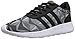 adidas NEO Women's Lite Racer W Running Shoe, Black/White/Black, 9 M US