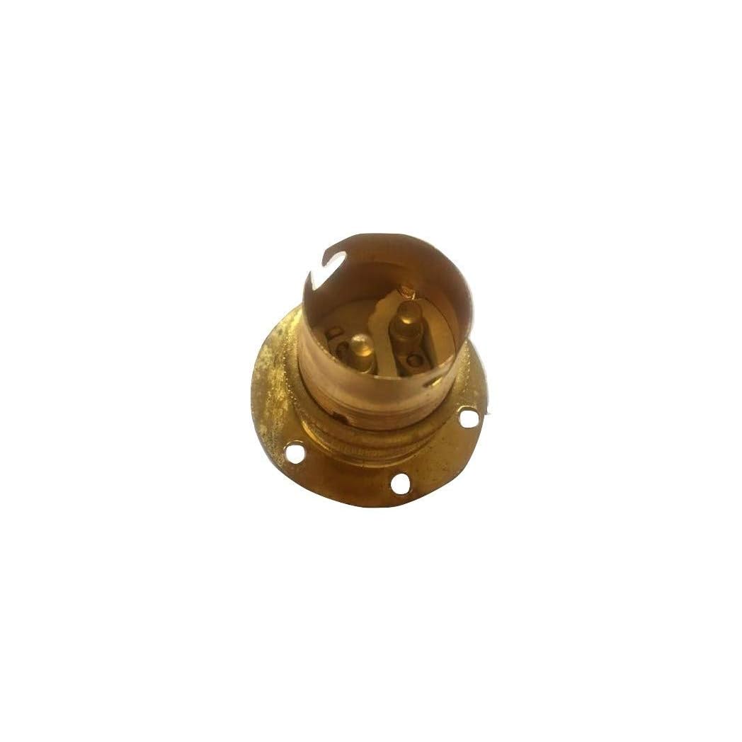 HANSH Heavy Duty Brass Batten Holder/Lamp Holder (Pack of 2) INDRICO®