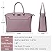 IAITU Laptop Tote Bag,15.6 Inch Women Elegant Laptop Bag Tablet Case Handbag for Office Travel School (Purple)
