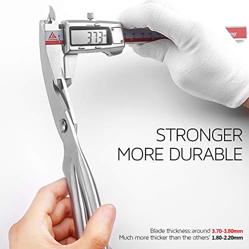 WELLSTAR Heavy Duty Poultry Shears, Utility Ultra Sharp Spring Loaded Kitchen Scissors for Meat Chicken Fish Seafood BBQ Stainless Steel Food Scissors (Silver)