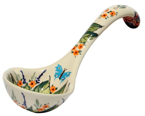 Polish Pottery Soup Tureen with Ladle Zaklady Ceramiczne Boleslawiec 1004/1367-149 Art Signature Pattern, 13.4 Cups