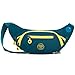 Yeso Cute Water-resistant Nylon Fanny Packs For Women And Men - Mini Dumpling Waist Packs Hip Bags For Running Hiking Travel Sport Fishing