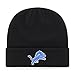 OTS NFL Detroit Lions Men's Raised Cuff Knit Cap, Team Color, One Size