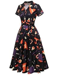 Wedtrend Women's 1950s Dress Vintage Cocktail