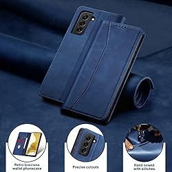Jasonyu Flip Wallet Case for Samsung Galaxy S22