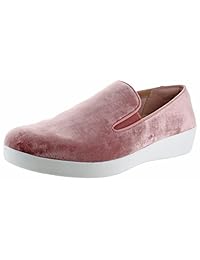 Fitflop Women 's Superskate piel Mocasines Planos De