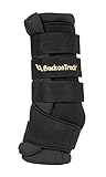 Back on Track Therapeutic 2-Piece Welltex Horse Quick Wrap, 14-Inch, Medium