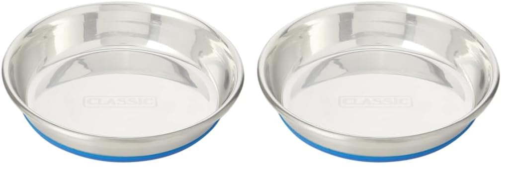 Classic Pet Products Classic Steel Superdish for Cats, Small, 250 ml (Pack of 2)