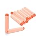 Acekid 200 Pcs 7.2cm Refill Foam Darts Bullet for Nerf N-strike Elite Series Blasters Kid Toy Gun Refill Pack (Orange)