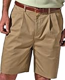 Ed Garments Men's Button Closure Pleated Short