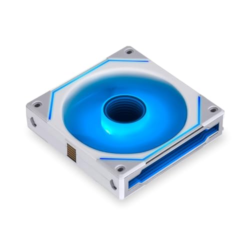 Lian Li UNI FAN SL-INF 120 ARGB PWM Lüfter, 3er Pack inkl. Controller - 120mm, weiß