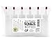 Cornucopia 2oz HDPE Plastic Squeeze Bottles w/Yorker Tips (6-Pack), Empty Refillable Bottles for Arts, Crafts & Kitchen