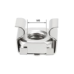 uxcell 55 Pack, M6 Cage Nut, 304 Stainless Steel