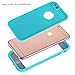 iPhone 6S Waterproof Case, Pandawell Slim Thin Light Dirt/Dust Proof Snowproof Shockproof Case Full Body Underwater Protective Cover for Apple iPhone 6 / iPhone 6S 4.7 inch - Teal