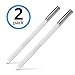 BoxWave Stylus Pen Compatible with Galaxy Note Tablet 10.1 (2014) - Replacement S Pen (2-Pack), Silicone Tip, Precise S Pen - Jet Black