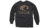 Costa Men's Realtree Max-4 Camo Long Sleeve T-Shirt Black L