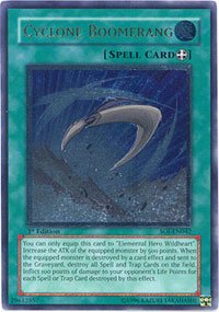 Yu-Gi-Oh! - Cyclone Boomerang (SOI-EN042) - Shadow of Infinity - 1st Edition - Ultimate Rare