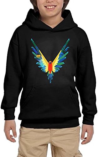 TanGroup Youth Customized Hoodie Logan Paul M365 Logo Fashion Parrot Logo Sports Youth Sweater