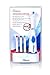 Wellness Oral Care Battery Powered Oscillating Family Electric Toothbrush with 4 Replacement Brush Heads, 2 AA Batteries and Countertop Holder