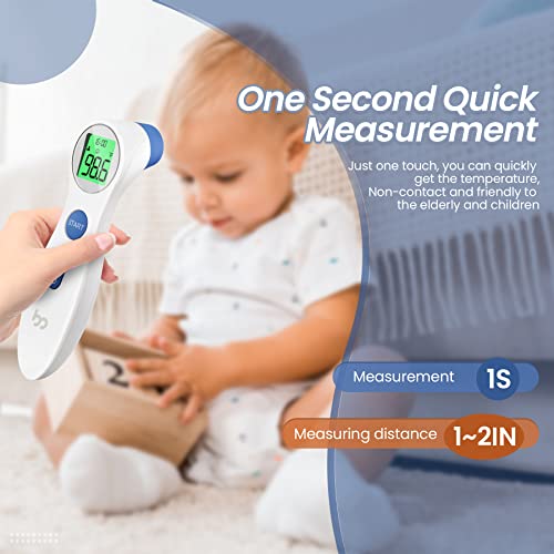 Forehead Thermometer for Adults and Kids, Digital Infrared Thermometer