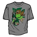 Jungle Bowling T-Shirt- Gray