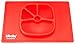 Placemat and Plate Suction Silicone by Lilbaby (Geometric Shape, Red)