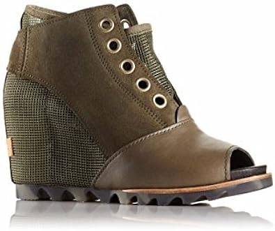 sorel joanie mesh wedge bootie