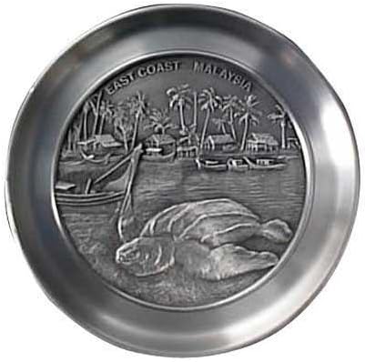 Amazon Co Jp Royal Selangor手仕上げマレーシアコレクションピューターeast Coastコースター ホーム キッチン