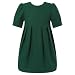 Richie House Girls' Elegant Dress with Pleat Details Rh1012