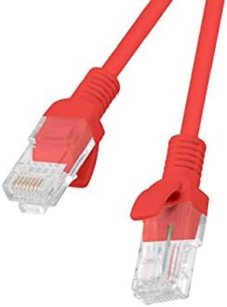 lanberg PCU6 10cc – 2000 R Network Cable Cat. 6 UTP PATCH CABLE 20 M Red