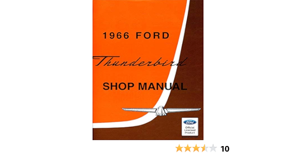 1966 Ford Thunderbird Shop Manual Ebook Motor Pany Ford Automotive 1966 Ford Thunderbird Shop Manual Ebook Motor Pany Ford Automotive