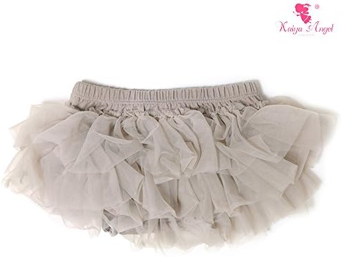 Kaiya Angel Baby Girl Bloomer Cotton Chiffon Ruffle Diaper For Party 0-24 Month